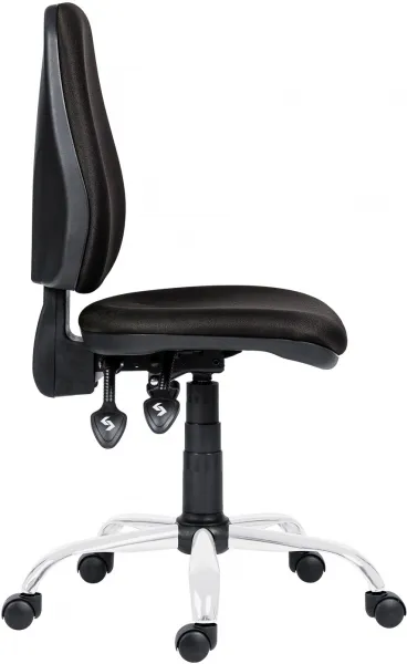 ANTARES pracovná stolička 1140 ASYN C chrom