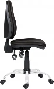 ANTARES pracovná stolička 1140 ASYN C chrom