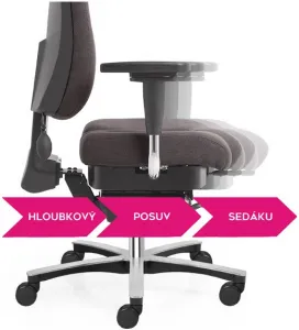 PEŠKA Kancelárska balančná stolička VITALIS BALANCE