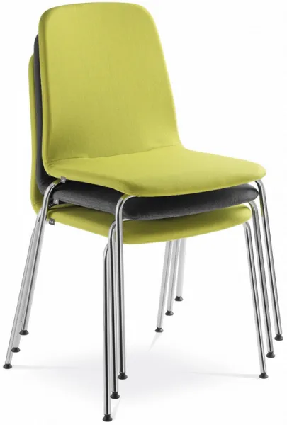 LD SEATING Konferenčná stolička SUNRISE 152-N4, kostra chrom