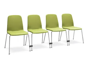 LD SEATING Konferenčná stolička SUNRISE 152-N4, kostra chrom