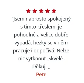 MERCURY Kancelárská stolička PREZIDENT černý