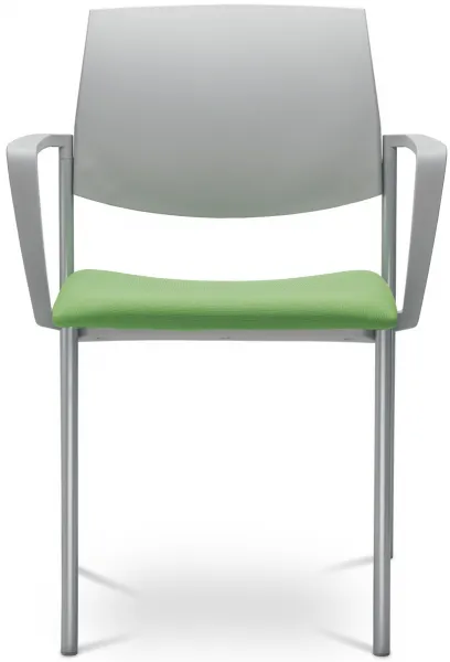 LD SEATING Konferenčná stolička SEANCE ART 180-N2 BR-N2, kostra sivá
