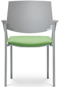 LD SEATING Konferenčná stolička SEANCE ART 180-N2 BR-N2, kostra sivá