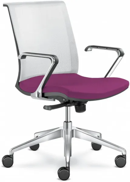 LD SEATING Kancelárska stolička LYRA NET 203, F80-N6