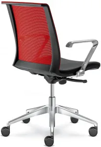 LD SEATING Kancelárska stolička LYRA NET 203, F80-N6