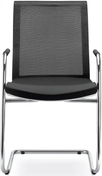 LD SEATING Konferenčná stolička LYRA NET 213-Z-N4, kostra chrom