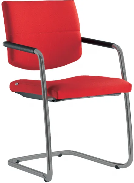 LD SEATING Konferenčná stolička LASER 683-Z-N2, kostra sivá