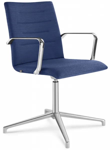 LD SEATING Konferenčná stolička OSLO 227-K-N6, hliník