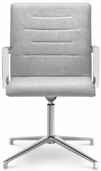 LD SEATING Konferenčná stolička OSLO 227-K-N6, hliník