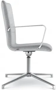 LD SEATING Konferenčná stolička OSLO 227-K-N6, hliník