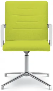 LD SEATING Konferenčná stolička OSLO 227-K-N6, hliník