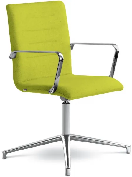 LD SEATING Konferenčná stolička OSLO 227-K-N6, hliník