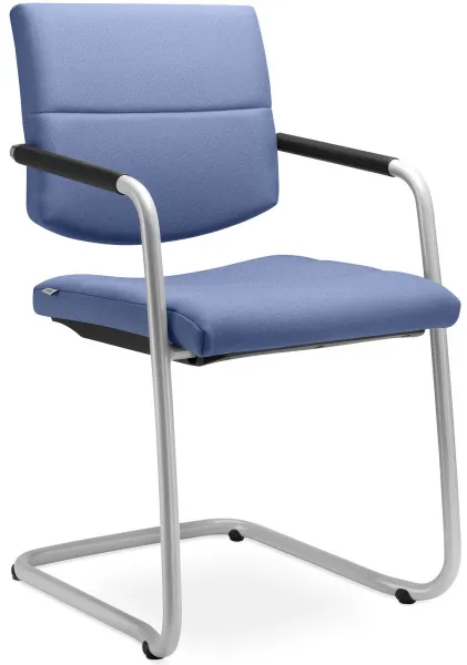 LD SEATING Konferenčná stolička LASER 683-Z-N2, kostra sivá