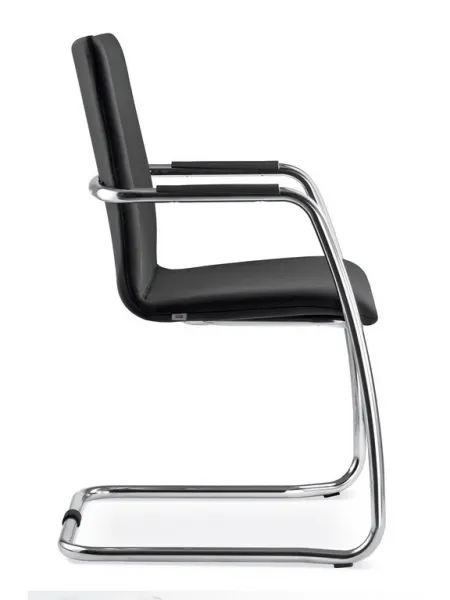 LD SEATING Konferenčná stolička STREAM 282-Z-N4, kostra chrom