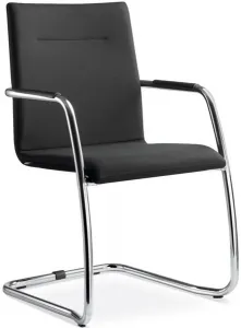 LD SEATING Konferenčná stolička STREAM 282-Z-N4, kostra chrom