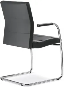 LD SEATING Konferenčná stolička LASER 682-Z-N4, kostra chróm