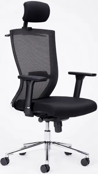 MULTISED Ergonomická kancelárska stolička FRIEMD - BZJ 383 čierna látka