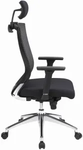 MULTISED Ergonomická kancelárska stolička FRIEMD - BZJ 383 čierna látka