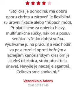 RIM kancelárska stolička FLEXI FX 1114