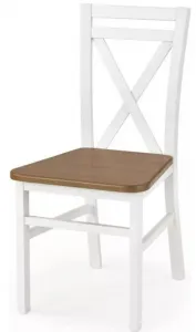 HALMAR Jedálenská stolička DARIUSZ 2 biela