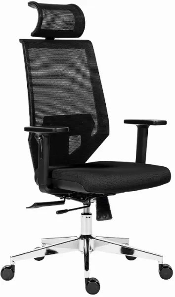 ANTARES Ergonomická kancelárska stolička EDGE čierna – na dlhé sedenie 8–12 h