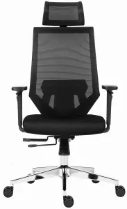ANTARES Ergonomická kancelárska stolička EDGE čierna – na dlhé sedenie 8–12 h