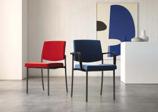LD SEATING Konferenčná stolička SEANCE ART 193-N2, kostra sivá