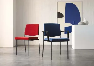 LD SEATING Konferenčná stolička SEANCE ART 193-N2, kostra sivá