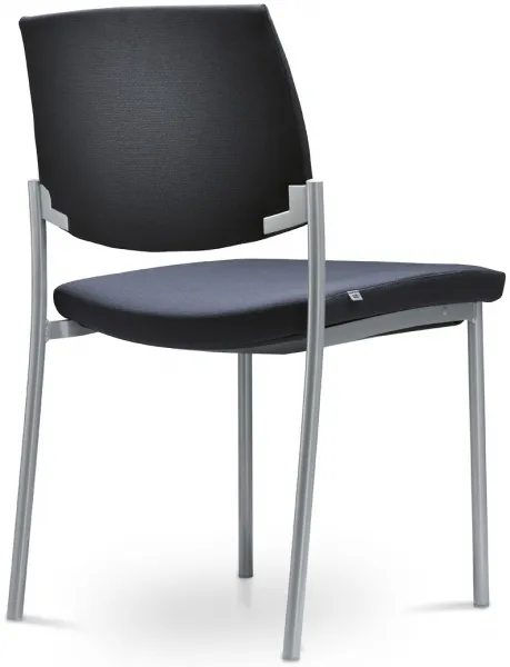 LD SEATING Konferenčná stolička SEANCE ART 193-N1, kostra čierna
