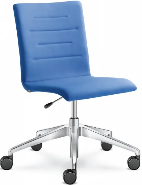 LD SEATING Kancelárská stolička OSLO 227-RA,F80-N6, kríž leštěný hliník