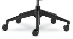 LD SEATING Kancelárska stolička OSLO 227, F80-N1, kríž a područky čierne