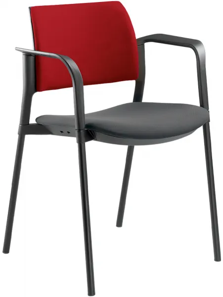 LD SEATING konferenčná stolička DREAM+ 103BL-N1,BR kostra čierna
