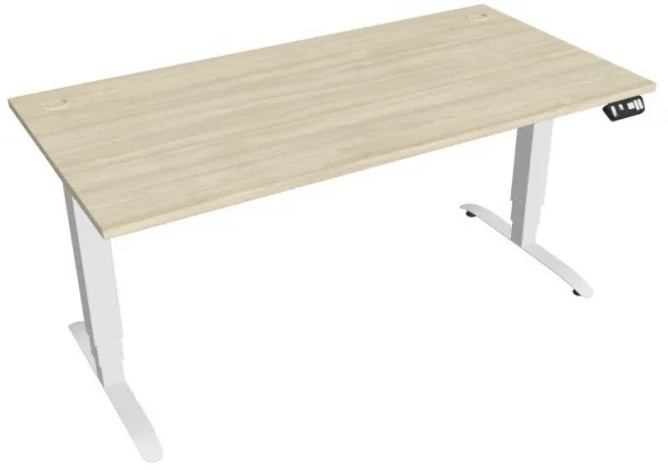 HOBIS kancelársky stôl MOTION MS 3M 1600 - Elektricky stav. stôl délky 160 cm  paměťový ovladač