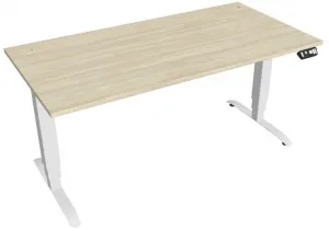 HOBIS kancelársky stôl MOTION MS 3M 1600 - Elektricky stav. stôl délky 160 cm  paměťový ovladač
