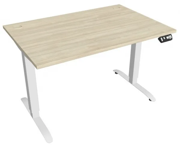 HOBIS kancelársky stôl MOTION MS 2M 1200 - Elektricky stav. stôl délky 120 cm paměťový ovladač