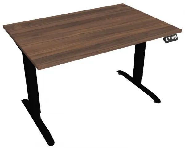 HOBIS kancelársky stôl MOTION MS 2M 1200 - Elektricky stav. stôl délky 120 cm paměťový ovladač