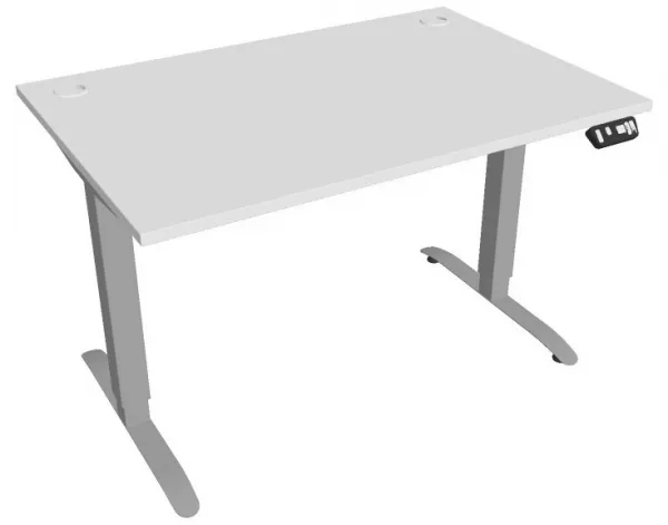 HOBIS kancelársky stôl MOTION MS 2M 1200 - Elektricky stav. stôl délky 120 cm paměťový ovladač