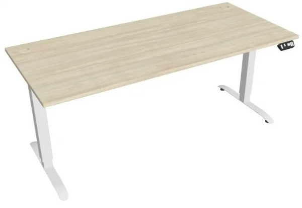HOBIS kancelársky stôl MOTION MS 2M 1800 - Elektricky stav. stôl délky 180 cm  paměťový ovladač