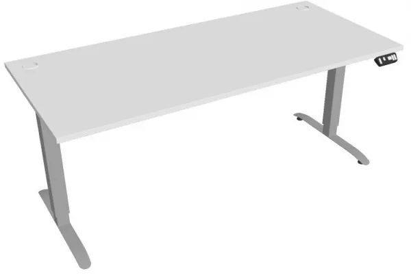HOBIS kancelársky stôl MOTION MS 2M 1800 - Elektricky stav. stôl délky 180 cm  paměťový ovladač