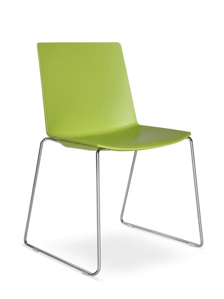LD SEATING Konferenčná stolička SKY FRESH 040-Q-N0, kostra biela