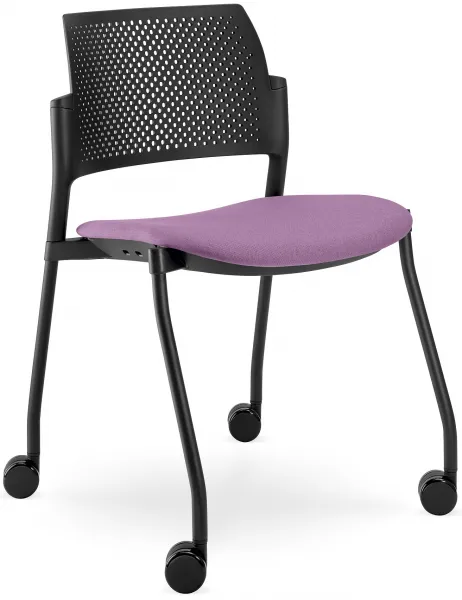LD SEATING konferenčná stolička DREAM+ 100-BL-N1, kostra čierna