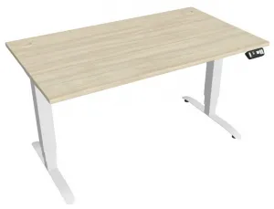 HOBIS kancelársky stôl MOTION MS 3M 1400 - Elektricky stav. stôl délky 140 cm paměťový ovladač