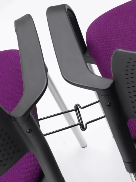 LD SEATING konferenčná stolička DREAM+103BL-N2,BR kostra šedá