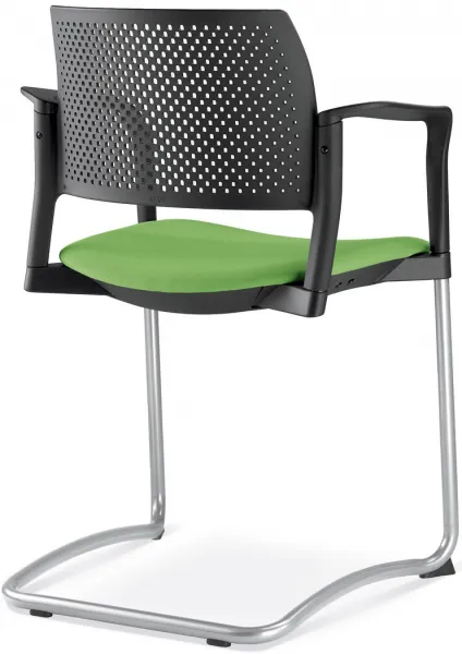 LD SEATING konferenčná stolička DREAM+ 101BL-Z-N2,BR, kostra šedá