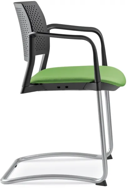 LD SEATING konferenčná stolička DREAM+ 101BL-Z-N2,BR, kostra šedá