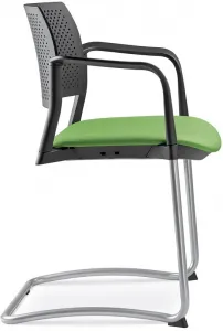 LD SEATING konferenčná stolička DREAM+ 101BL-Z-N2,BR, kostra šedá