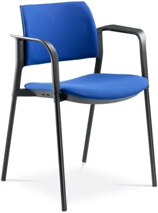 LD SEATING konferenčná stolička DREAM+ 103BL-N1,BR kostra čierna