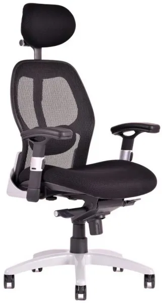 OFFICE PRO Kancelárska stolička SATURN NET čierna