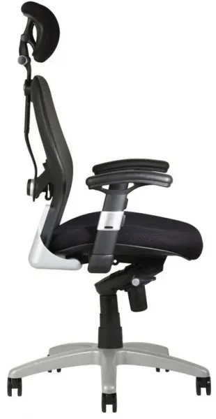 OFFICE PRO Kancelárska stolička SATURN NET čierna